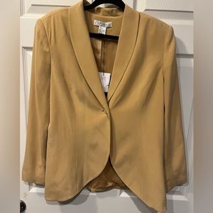 NEW 100% silk Diane Von Furstenburg Blazer Size Large